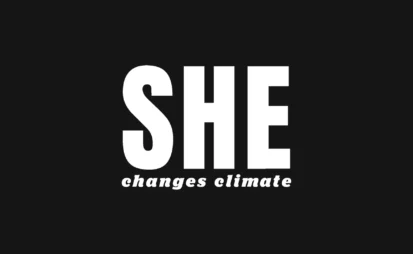 'She Changes Climate' logo
