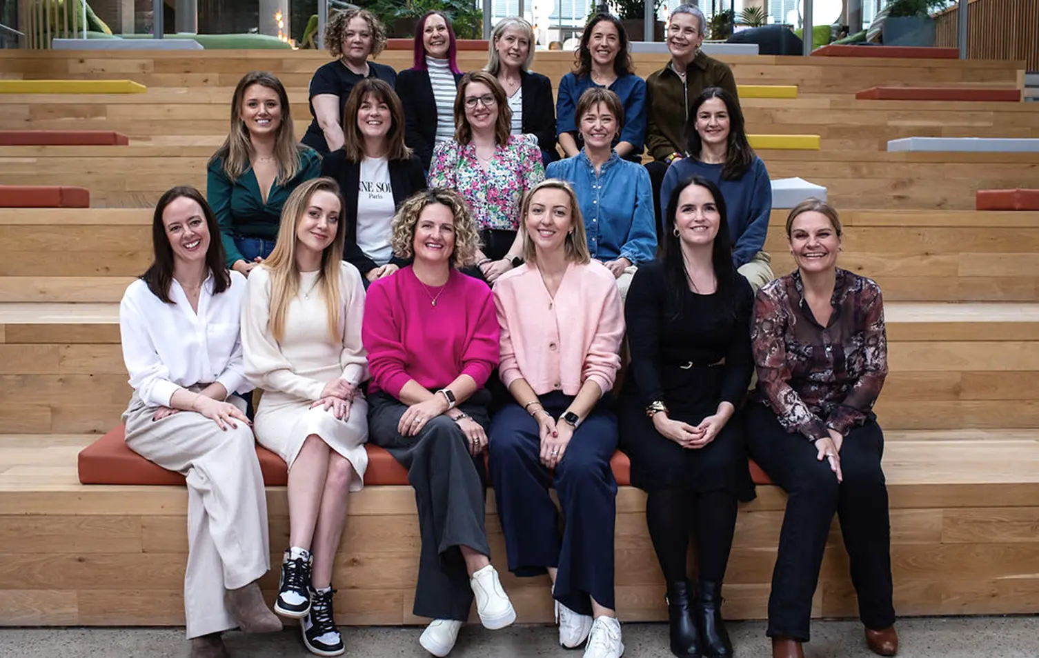 A photo of the AG team 15th birthday celebrations