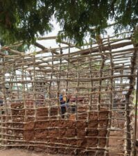 Building work on camp